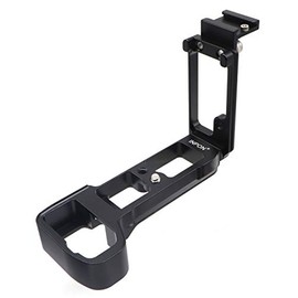INPON L-Shaped Quick Release Plate, Arca-Swiss Compatible, For Sony α7III/α7RIII/α9 Cold Shoe 1/4" Screw with Hex Wrench Aluminum