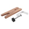 Professional V-Slot Bench Pin, Jewelers Bench Pin Clamp Wooden Workbench