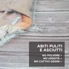 Sacchetto Porta Abiti Busta Copriabito da Guardaroba Plastica Impermeabile