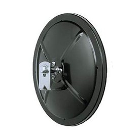 CIPA 48600 Full Size Convex Mirror , black