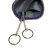 Indenya 4707-14-179 Key Case D Deer Leather Navy Blue Base
