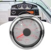 Oil Pressure Gauge Pointer 52mm/2.0in 10‑184Ω Colourful Backlight Adjustable Universal