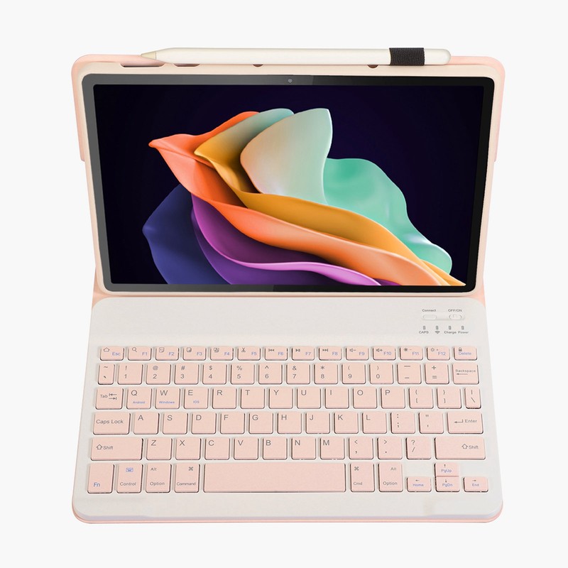 Tablet Keyboard Magnetic Protective Case BT Connection Wireless Keyboard for