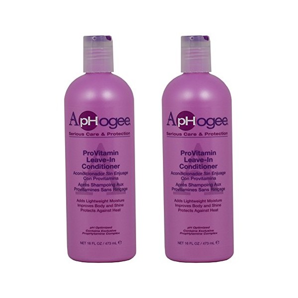 ApHogee ProVitamin Leave-In Conditioner 16oz Pack of 2