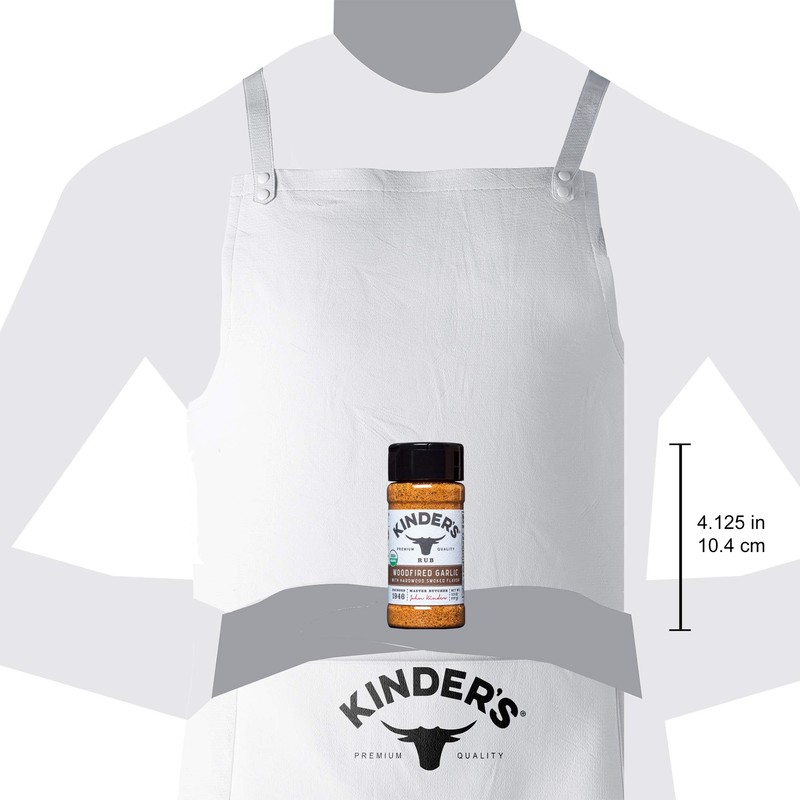 Kinder's Woodfired Garlic Rub (Keto Friendly), 3.5 Oz.