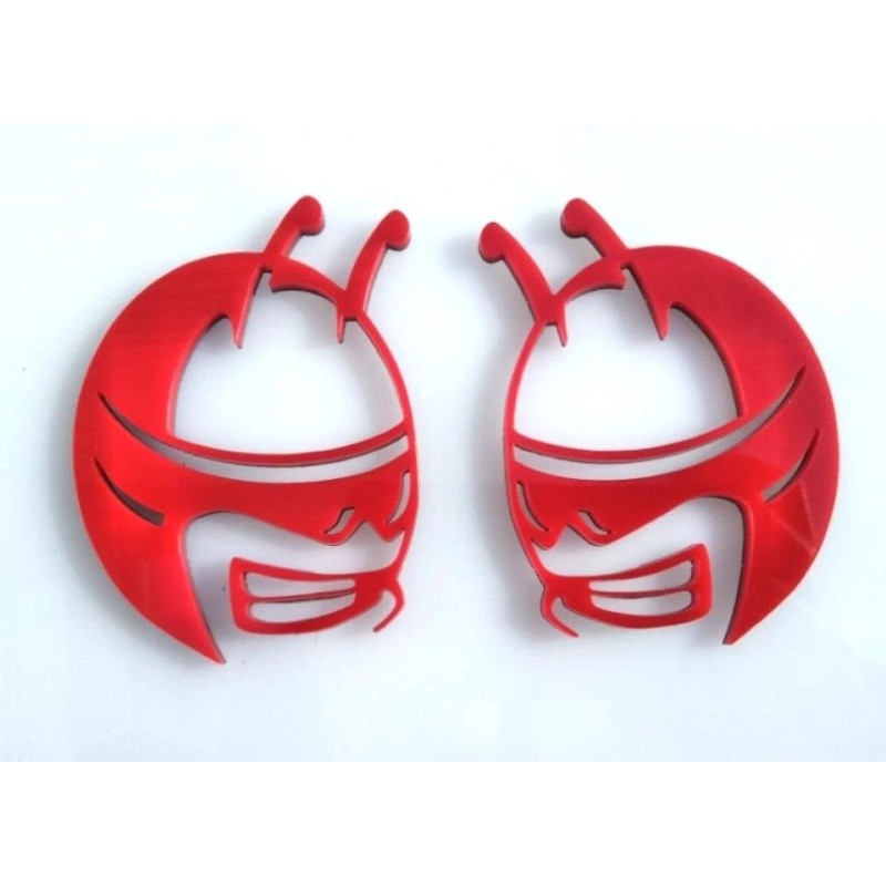 FMS Gear RED BEE HEAD Emblems fits Dodge Challenger Charger