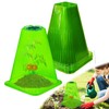 20 Pack Garden Cloches with Rotary Vent Cover,9.4" H X