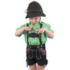 Isar-Trachten Ederer Max 52915 Children's Costume Shirt Green, Green