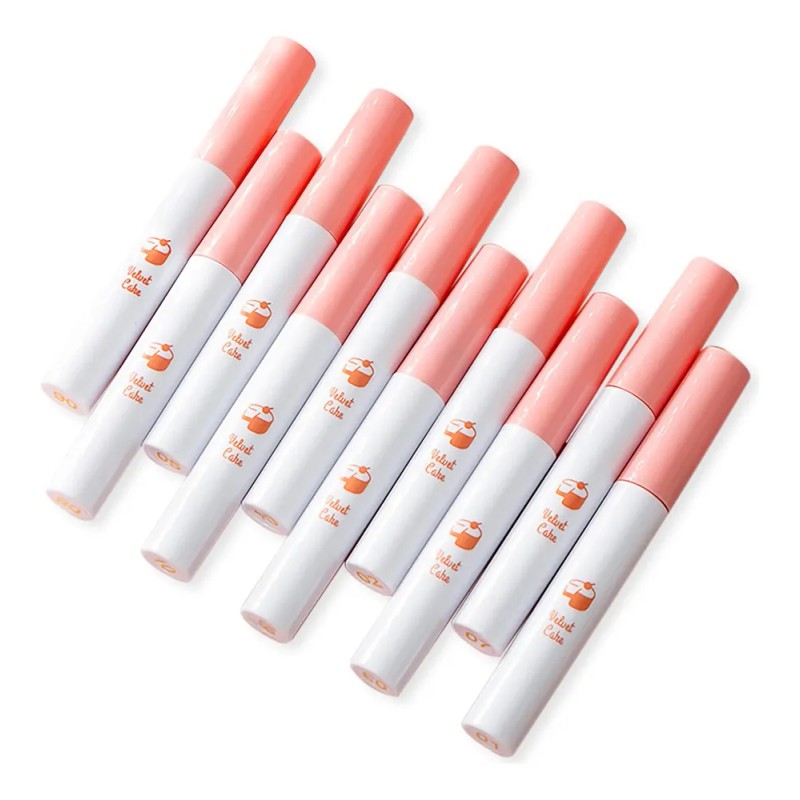 Juego De Brillos De Labios De Terciopelo Mate De 10
