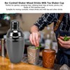 Bar Cocktail Shaker Stainless Steel Rust Proof Kitchen Bartender Mixed