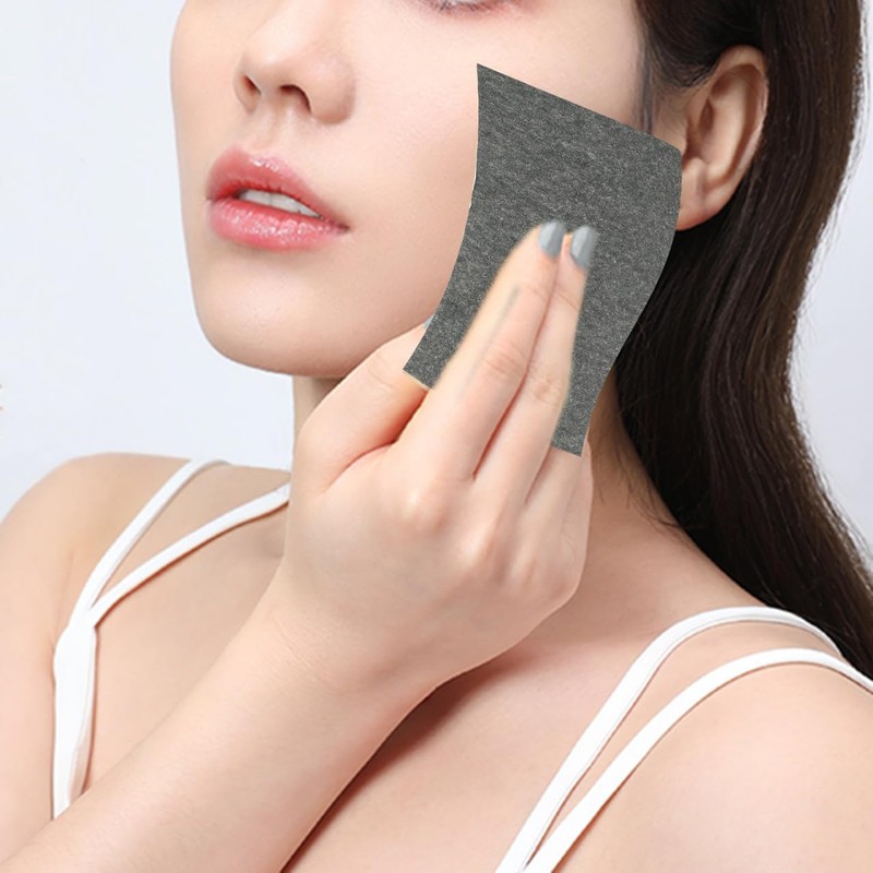 2 Juegos Absorbentes de Aceite de Cuidado Facial de Papel