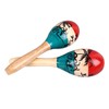 2Pcs Sand Hammer Maraca Shaker Rattle Portable Percussion Instrument Musical