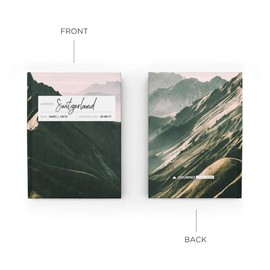 Customized Journal: Stunning Hardcover Travel Journal. Camping Journal, Hiking Journal, Nature Diary, Adventure Journal, Backpacker Trip Log (Sea)