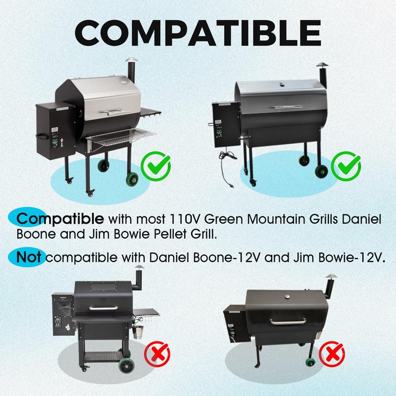 Hot Rod Grill Igniter Replacement for Green Mountain, Daniel Boone