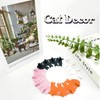 DueHoppee Adhesive Wall Hooks Cat Shaped - 8 Pack Stainless
