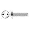 (100 pcs) #10-32 X 1-1/4", Machine Screws, Pan Head Tamper-Resistant
