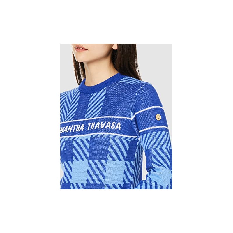 Samantha Thavasa Under 25 & Number 7 Women's Polo Sweater,