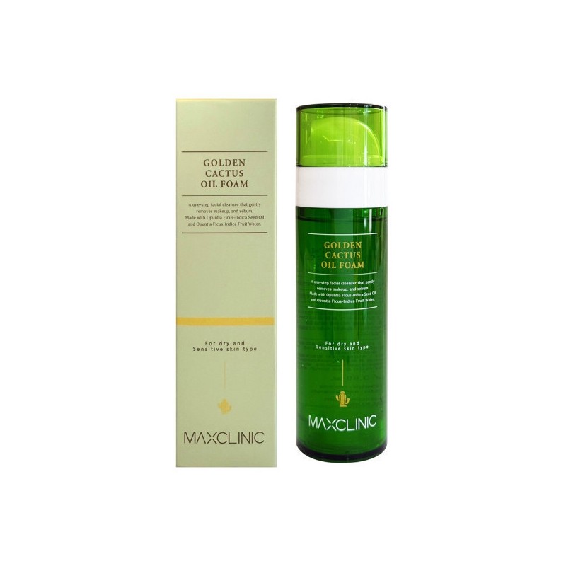 Maxclinic Golden Cactus Oil Foam 110ml 1 Bottle / Circle