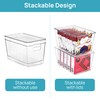 Vtopmart Vtopmart 6 Pack Clear Stackable Storage Bins with Lids,