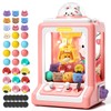 Jovow Rabbit Claw Machine for Kids, Mini Vending Machine with