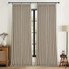 Greyish Beige Lush Decor Floor to Ceiling Viral Curtains 120