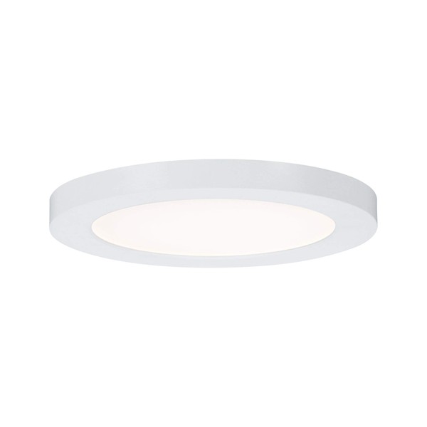 Paulmann 3726 LED recessed Cover-it Round incl. 1x12 watt lamp White matt Panel Plastic Ceiling Light 3000 K, 12 W