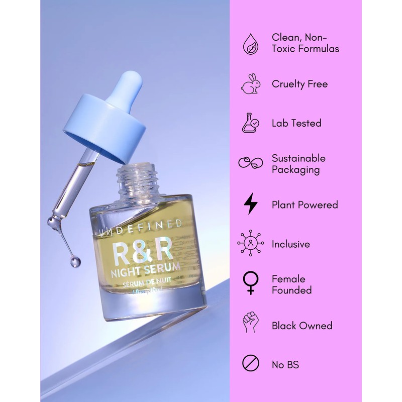 Undefined Beauty NEW R&R Night Serum Retinal Face Oil (retinaldehyde)