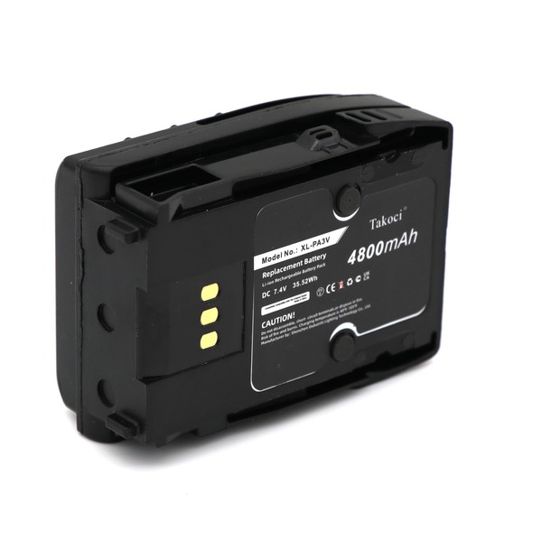 TAKOCI Replacement Battery Compatible with Harris XL-185P, XL-185Pi, XL-200P, XL-200Pi,fits
