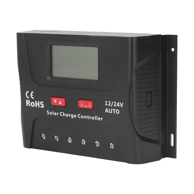 Solar Charge Controller PWM 60A Smart 12V 24V Automatic Identification