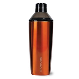 Koolhaus Cocktail Shaker - Ethan + Ashe - Vacuum Insulated Cocktail Shaker and Cocktail Strainer - Double-Wall - Travel Lid Included - Essential Bar Tools - 20oz (591ml) Total Volume - Copper