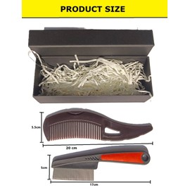 2 pcs Dandruff Treatment,Hair Stuff Scalp Massage Tool,Wide Tooth Combs For Unisex,Hair Combs For Women And Men, Plastic Press Button Hairbrush,Scalp Sweep Detoxing Comb,Scalp Care Comb with Ergonomic