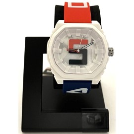 SANDA MEN'S RED WHITE AND BLUE SPORT WATCH 3206RWB
