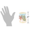 The Bridge Collection Coastal Toothbrush Holder with Starfish and Seashell