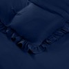 Utopia Bedding Ruffle Duvet Cover - Single Duvet Cover Set