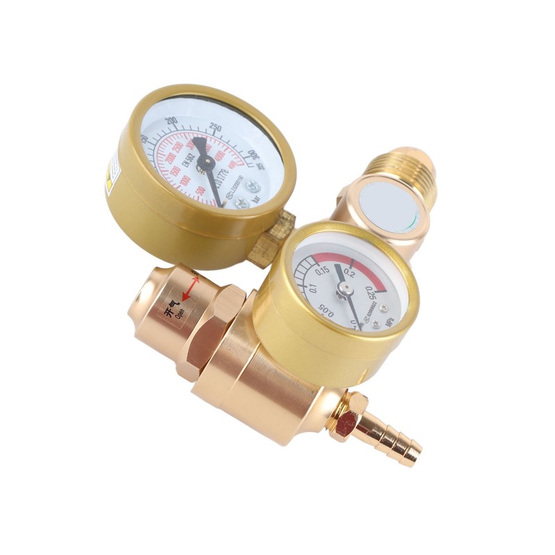 Gas Welding Regulator Argon CO2 Gauge TIG MIG Flowmeter 4500psi