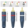 DteeDck RCA Splitter 1 Female to 2 Male, 2 Pack