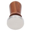 Coffee Tamper Separate Design Stainless Steel Ergonomic Wood Handle Portable