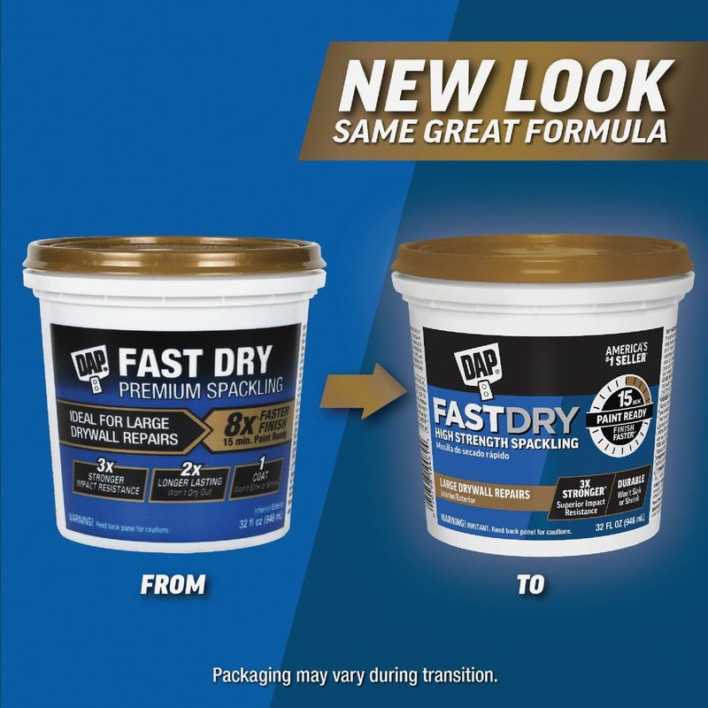 DAP Products 18441 Fast Dry Premium Spackling