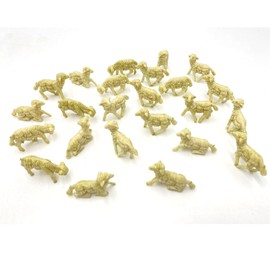 ICE TOYS Sheep Set for Nativity Scene 24 Pieces (Sheep 24)