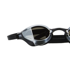 TYR Occhiali da gara Tracer x Razor con lenti a specchio, vestibilità per adulti.