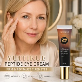 Peptide Eye Cream for Daily Skincare – Hydrating Under-Eye Moisturizer for Tired-Looking Eyes