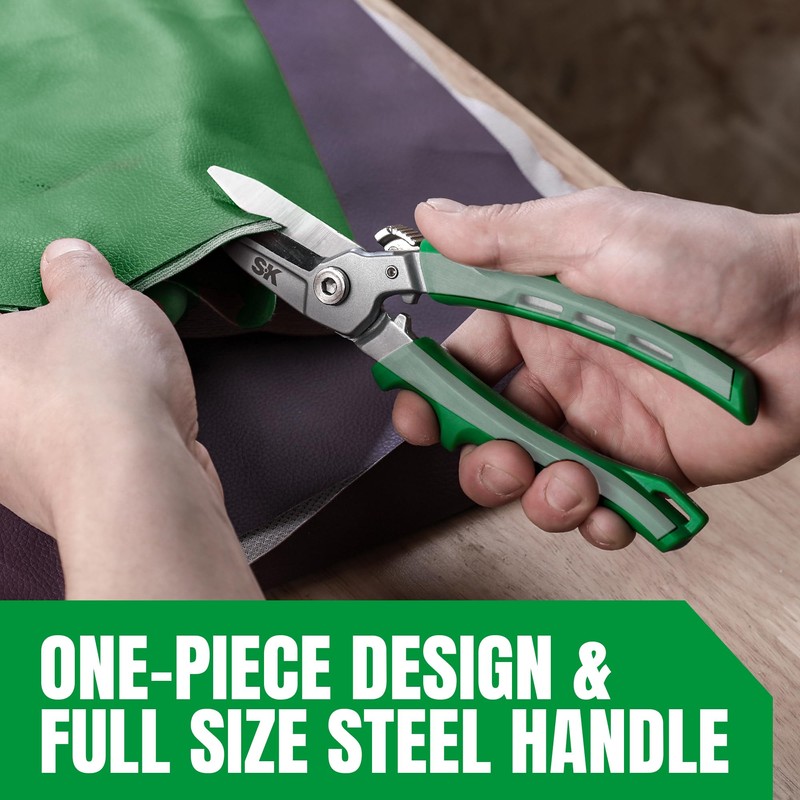 SK 8" Heavy Duty Scissors, All Purpose Shears, Drop Forged