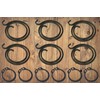 Universal Hardware 2 Turns Door Handle Kit Spring Replacement Lever