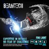 BEAMTECH 9012 Light Bulbs, 6500K 30mm Heatsink Base CSP Chips