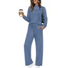 WIHOLL Lounge Sets for Women 2 Piece Business Casual Outfits