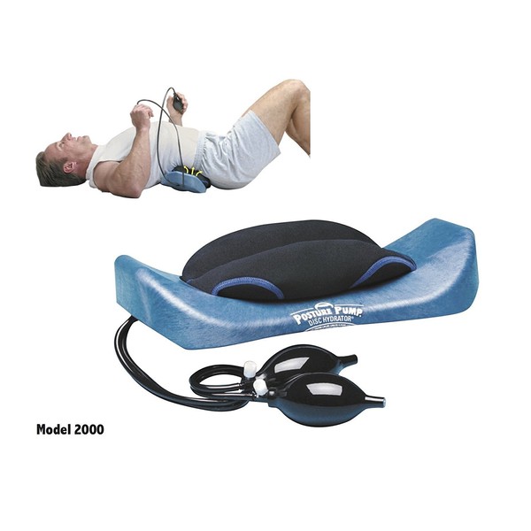 POSTURE PUMP Relief for Low Back Pain Elliptical Back Rocker™ DISC HYDRATOR (Model 2000)