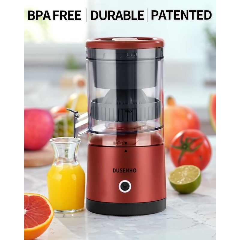 Electric Juicer Rechargeable - Citrus Juicer Machines with USB and
