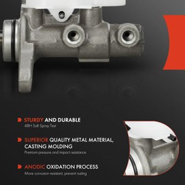 A-Premium Brake Master Cylinder with Reservoir and Sensor Compatible with Honda Vehicles - CR-V CRV 2012 2013 2014 2015 2016