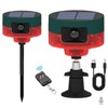 Solar Outdoor Motion Sensor Alarm, 13 Sounds & 360° Motion