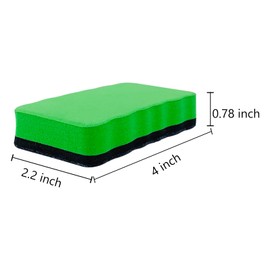 Magnetic Dry Erase Erasers, 8 Pack Whiteboard Erasers, Dry Erase Board Eraser, White Board Eraser Cleaner, 8 Colors, Office Classroom Home Supplies